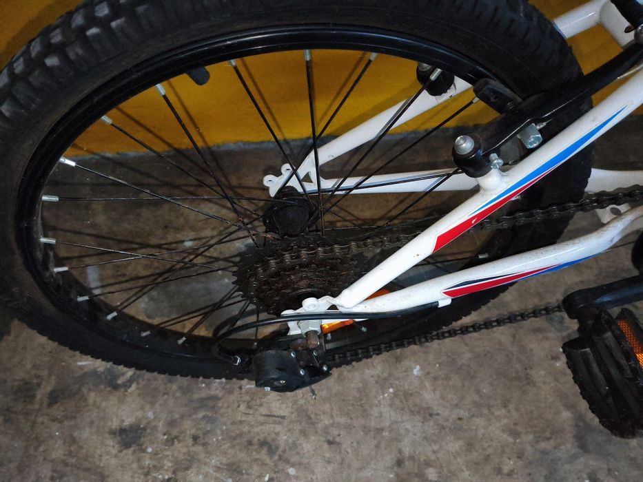 Bicicleta de criança BERG 6 velocidades, mudanças no punho