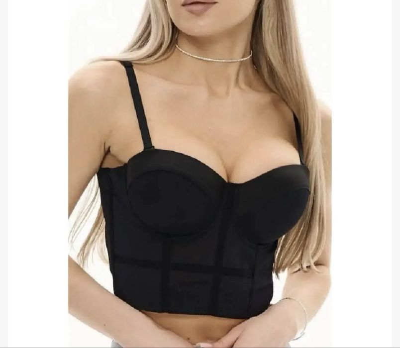 Корсетний топ сітка