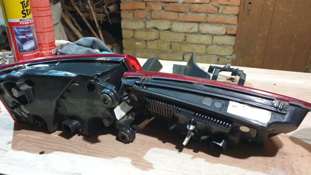 Фари задні (ліва/права) Audi A6 c7 4g рестайлінг - червоні повороти