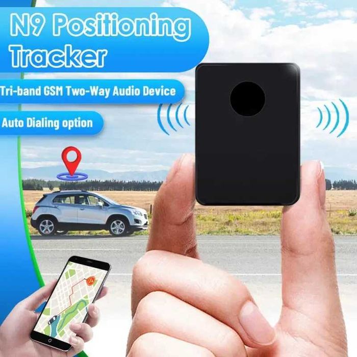 PROFESJONALNY SZPIEGOWSKI Mikrofon lokalizator podsłuch GSM N9 GPS