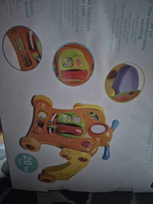 Chodzik Smiki Walker 3w1