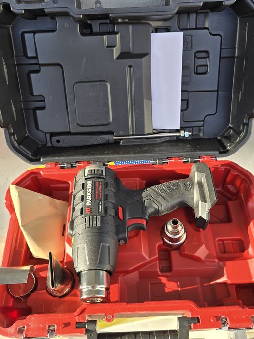 Pistola de calor 20v parkside