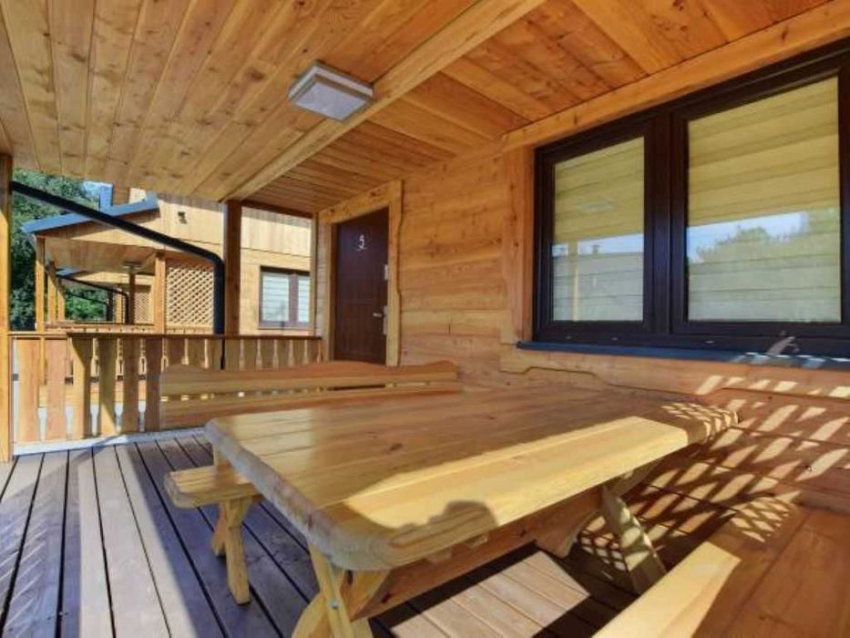 Cykady domki 6 osobowe, 7 minut do jeziora i centrum, klimatyzacja