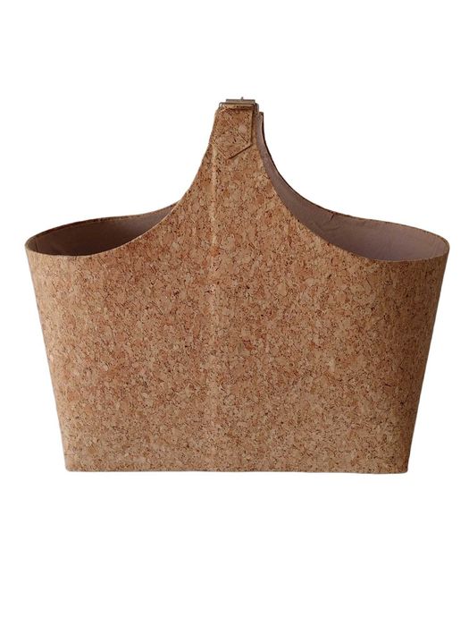 Porta revistas efeito cortiça