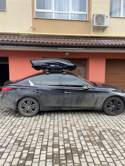 Оренда автобоксу Thule на дах та фаркоп бокс на прокат туле поперечини
