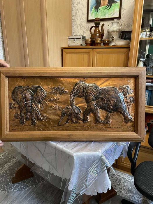 Картина Слони на прогулянці