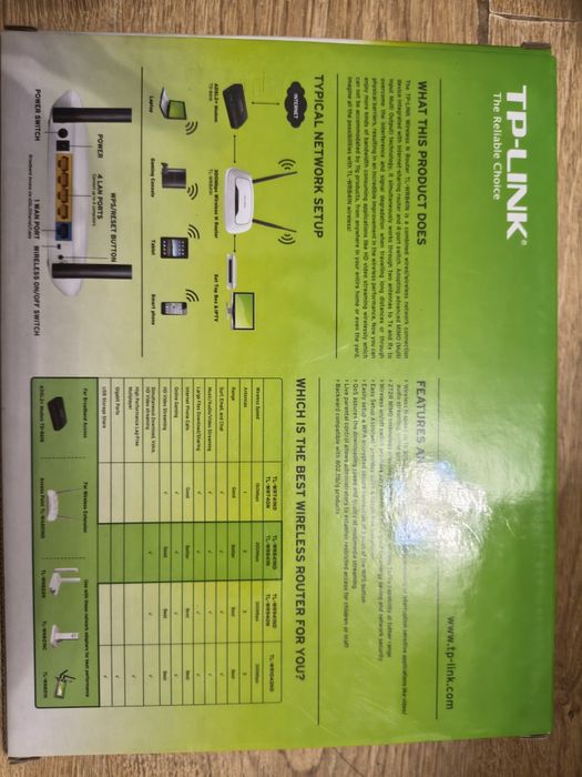 Router TP-Link TL-WR841N