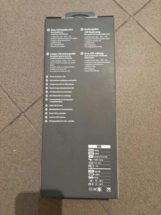 Latarka lampa akumulatorowa Brennenstuhl