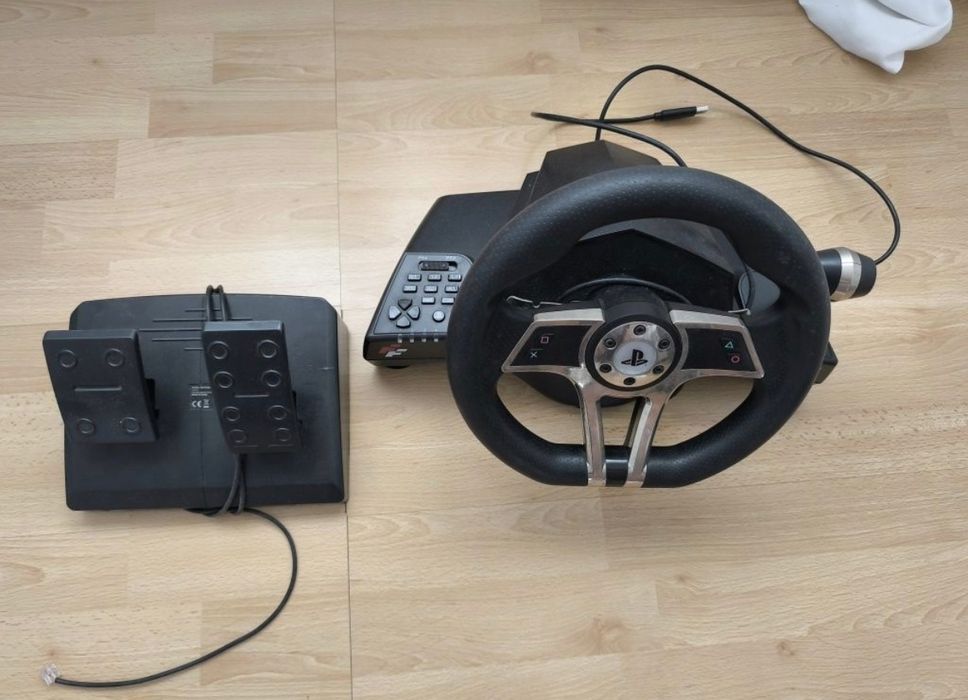 Volante + Pedais Playstation
