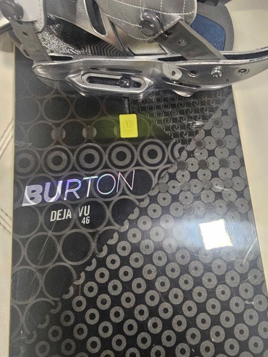 Burton déjà vu 146cm+wiązania Burton Cartel