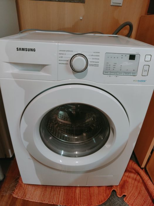 Máquina de lavar roupa Samsung ecobubble 7kg