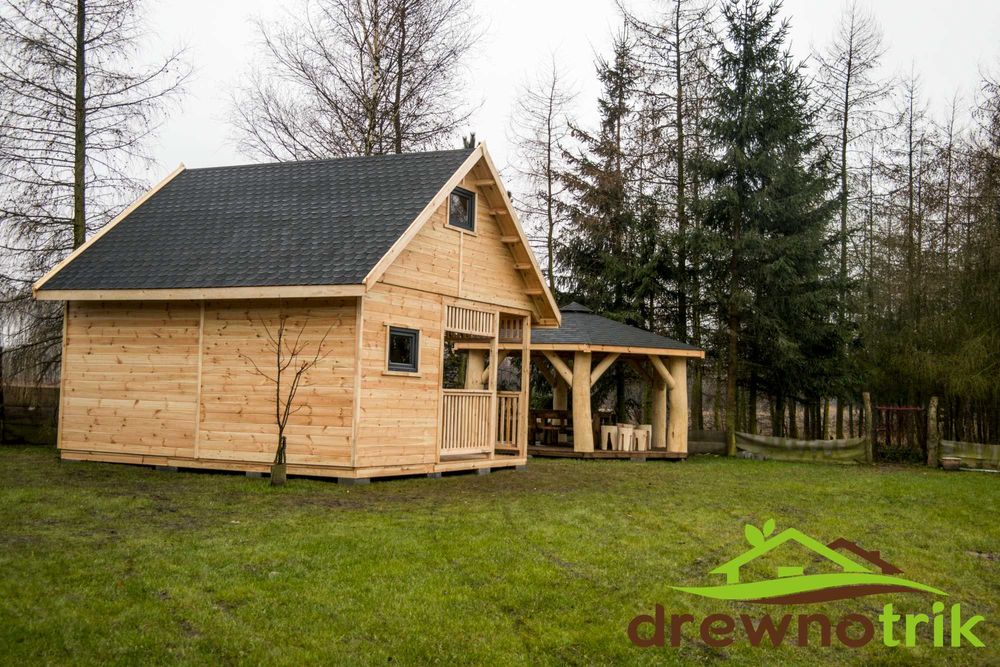 Domek Letniskowy ALEX 5x4m 5x5 5x6 domki PRODUCENT DREWNOTRIK.PL