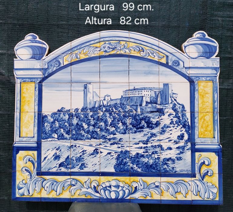 Magnifico painel de azulejos de 1992, Palmela.