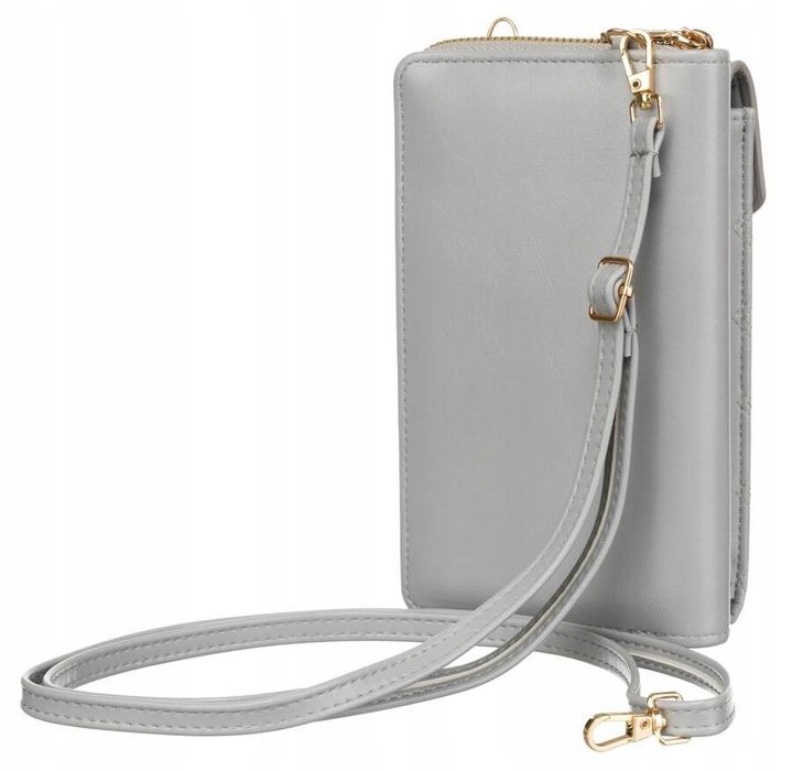 mini torebka-portfel damska ze skóry ekologicznej - 4u cavaldi