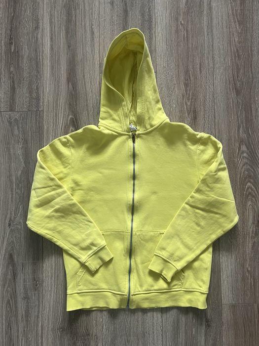 żółta bluza z kapturem H&M