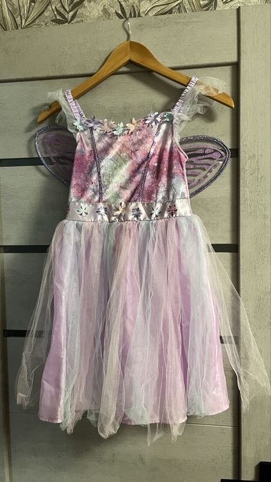 Платье бабочки 6-7 лет