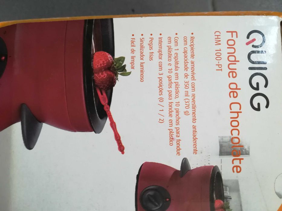 Fondue de chocolate eléctrico - novo