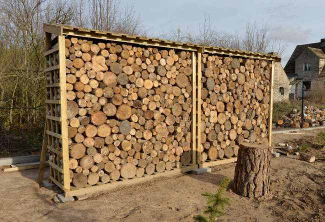 Drewutnia impregnowana SOLIDNA na 2,5 m3 WYSYŁKA