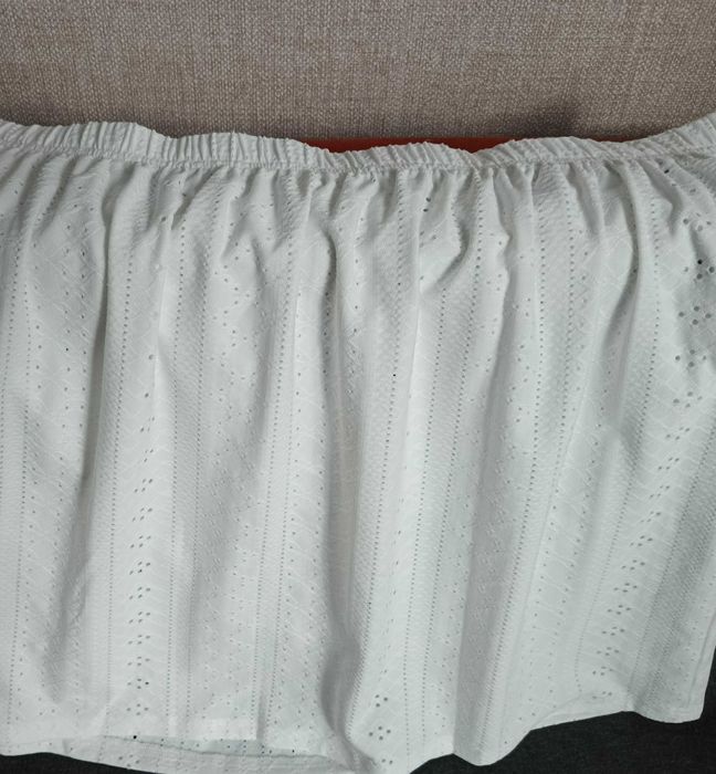 Biała spódnica damska rozm. 3XL