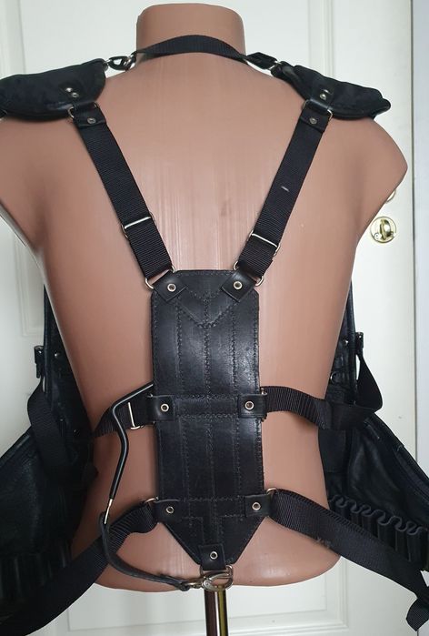 Сост.нов.! Жилет Разгрузочный Патронташ Кожа Безразмерн. Раритет 90-х