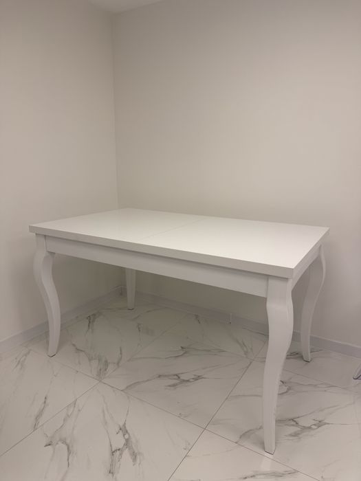 Stół Glamour  biały połysk