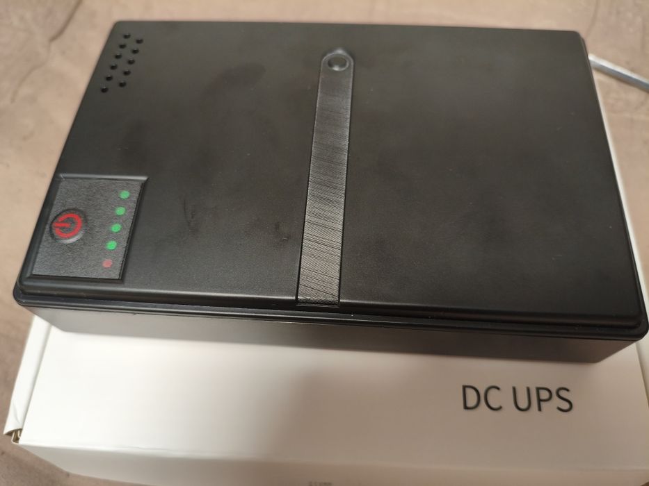 ДБЖ UPS для роутера, конвертера під змінні АКБ 18650 4шт !!В наявності