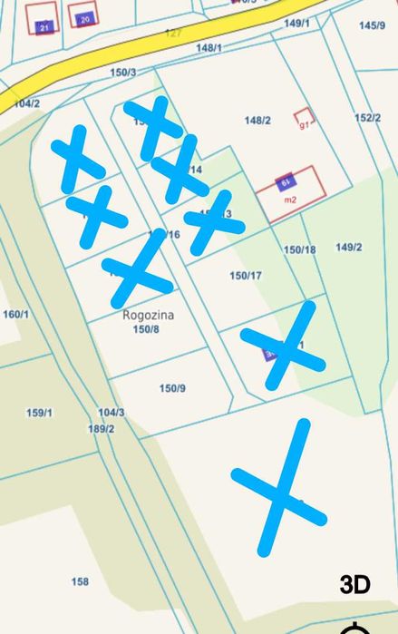 Działka na sprzedaż Rogozina