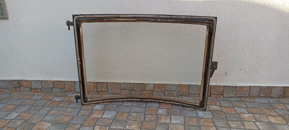 Vendo vidro redondo de lareira