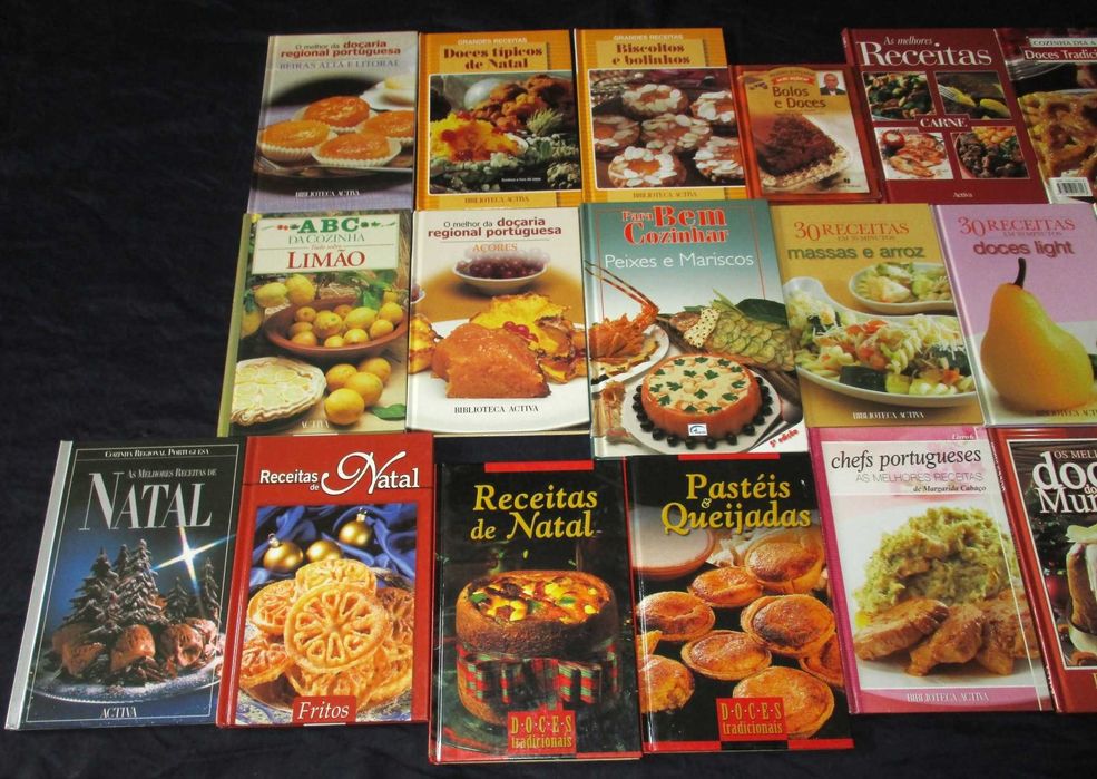 Livros Culinária Biblioteca Activa