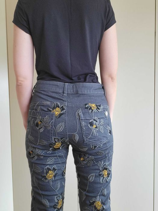 Calças Ganga Bordadas - Marani Jeans