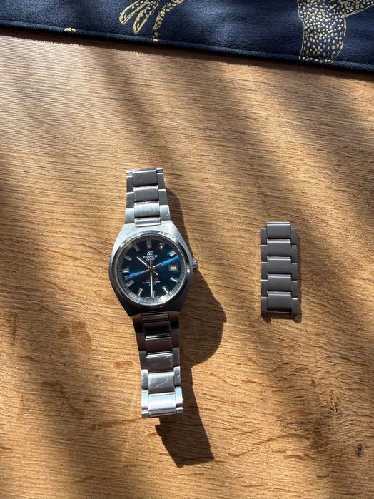 Zegarek Casio Edifice,sapphire,100m,stan bardzo dobry