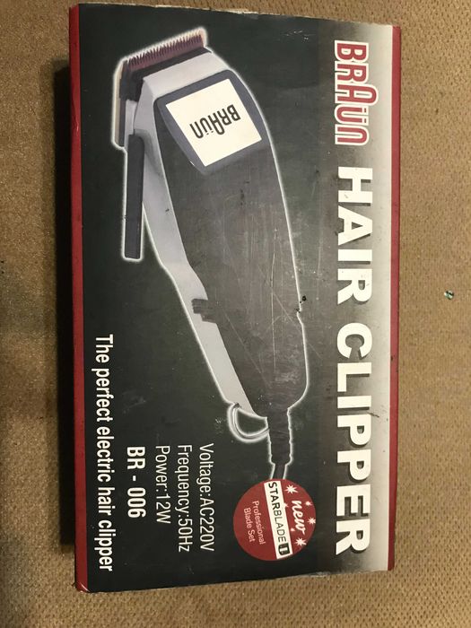 Машинка для стрижки волос Braun BR-006