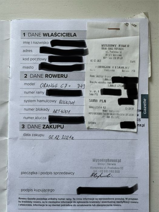 Rower miejski Gazelle orange c7 jeans roz 49