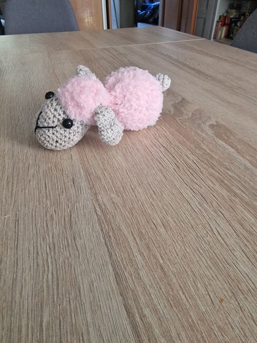 Baranek/owieczka na szydełku