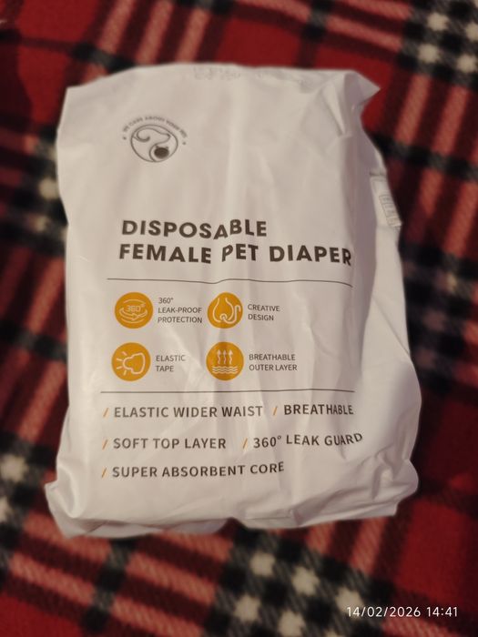 Fraldas para cachorro XS