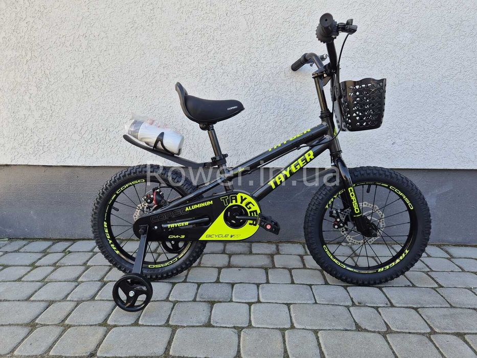 Дитячий алюмінієвий велосипед для 4-6 років Corso Tayger Alu 18 TG-361