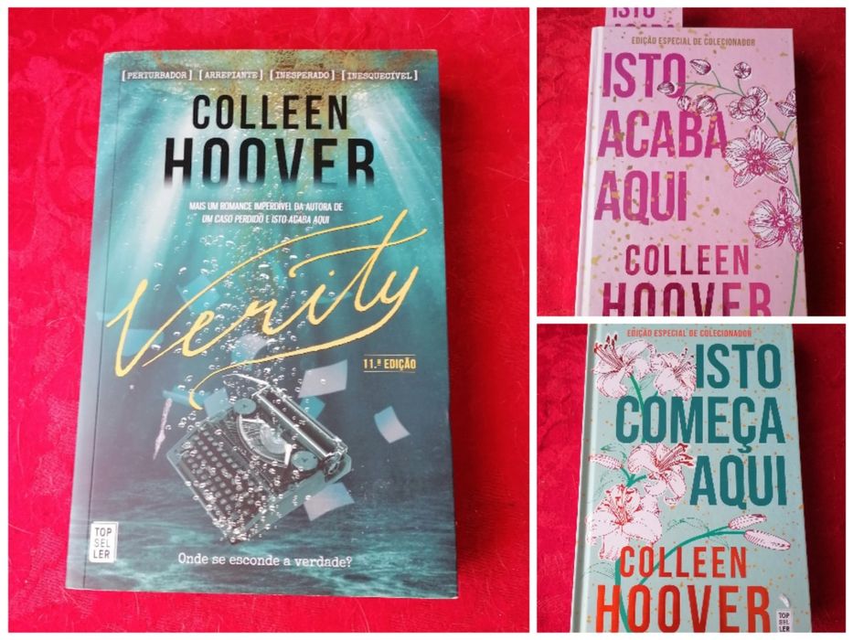 23 livros Colleen Hoover-NOVOS-Desde 7,90€-Portes grátis-ler descrição