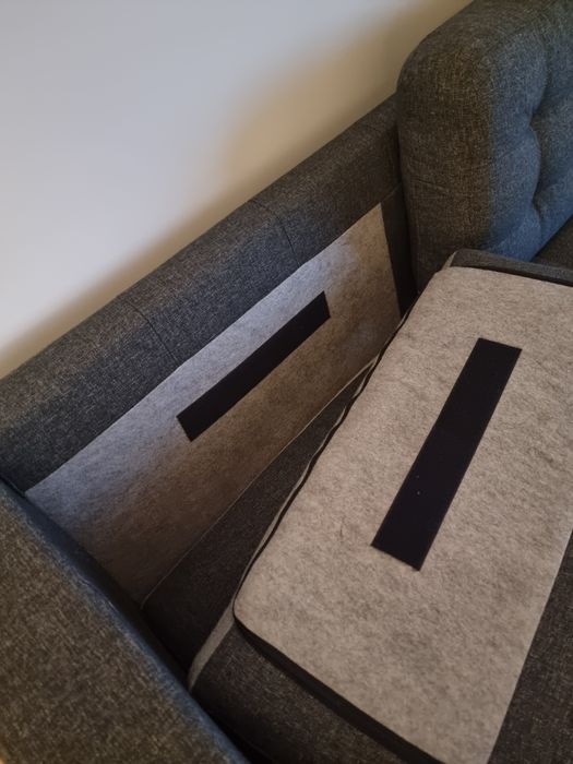 Sofá chaise long Ikea novo