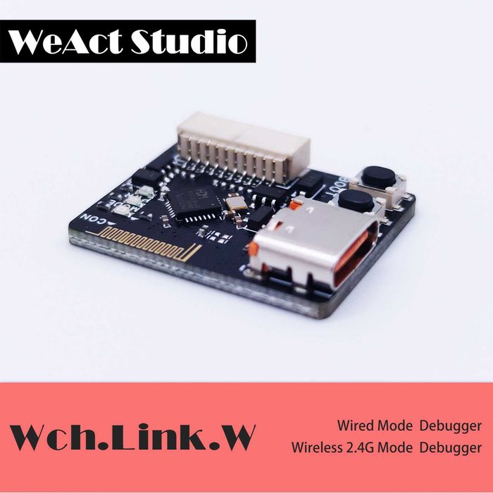Программатор Wch-linkE 1v3 Wch-link WCH-LinkW WCH RISC-V MCU Type-C