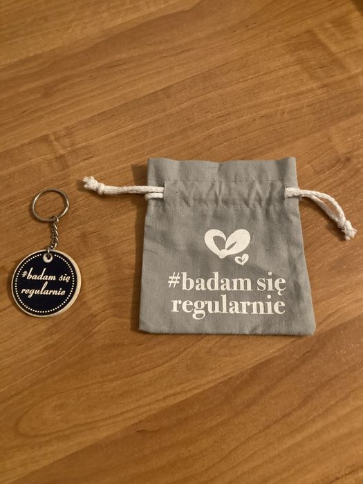 Brelok i woreczek badam się regularnie