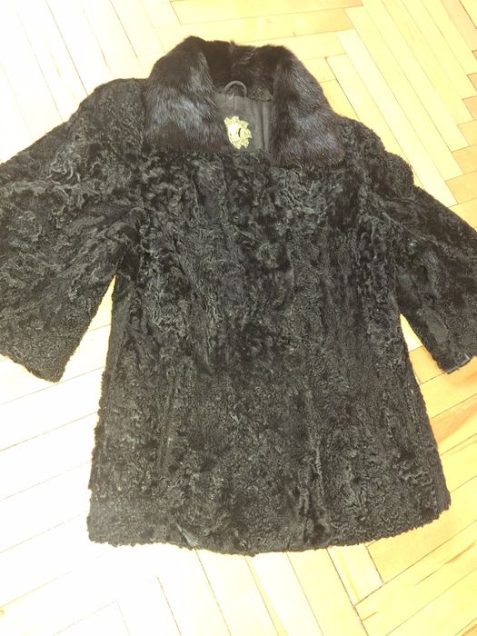 Шуба/Півшубка р.42 каракуль+норка
