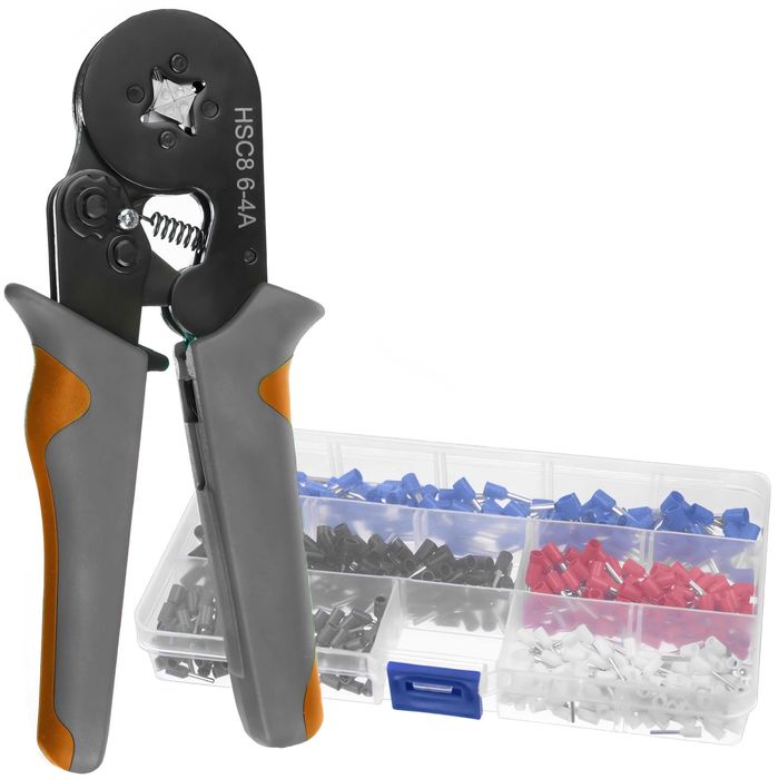 Обтискний кримпер для втулок 1200шт Обжимная машина Обжимные клещи