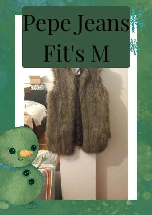 Colete com pêlo sintético, Pepe Jeans-S/M