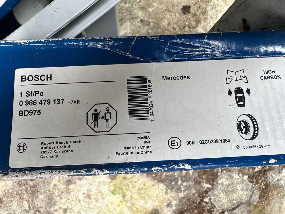 Discos de travão para mercedes Sprinter (frente)