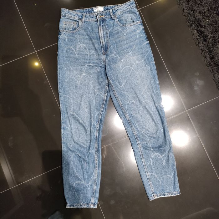 Jeansy damskie Mom rozmiar 40 Bershka