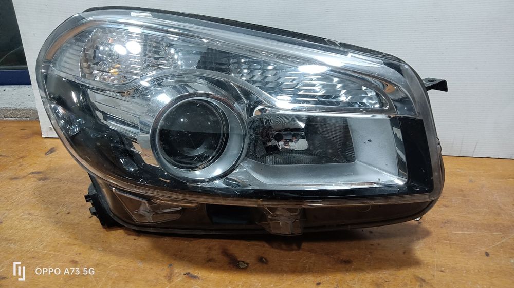 Farol Nissan qashqai J10 +2 ótica 2012 xenon