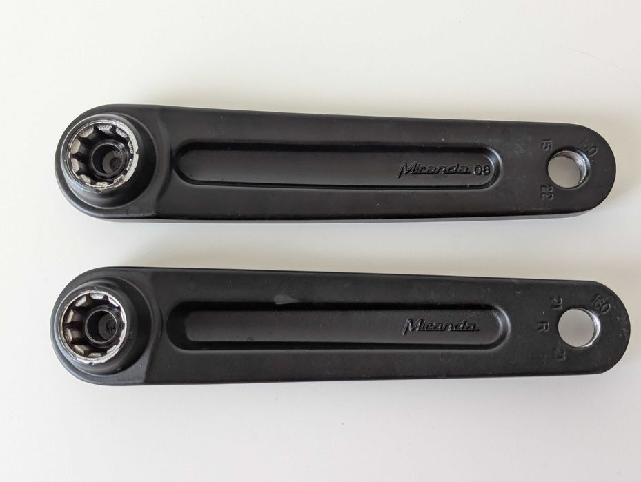 Cranque Pedaleira ISIS Esquerdo ou (e) direito Miranda Delta Cranks RF