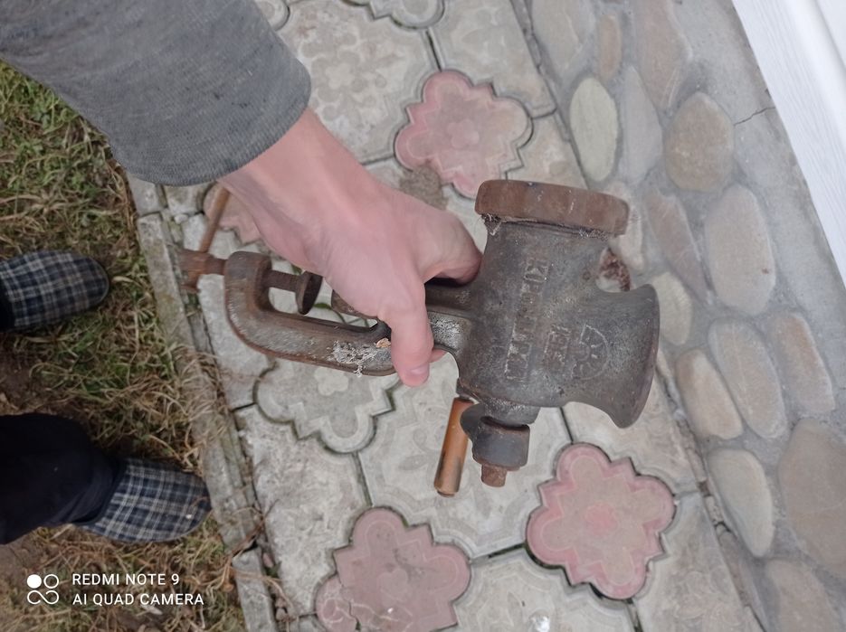 М'ясорубка СССР, млинок механічний ручний