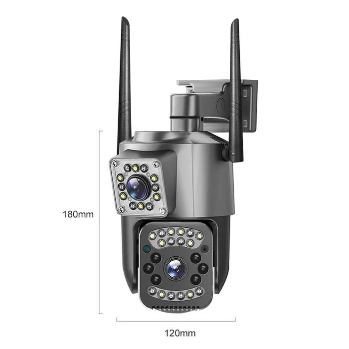 Kamera Zew 4G LTE LAN 8MP 2xObiektyw z Nightvision