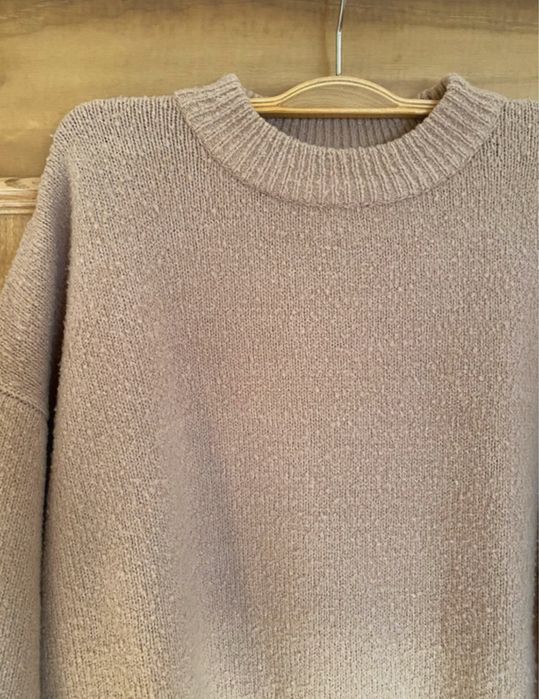 Camisola de malha oversize